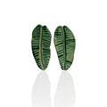 Banana leaf studs