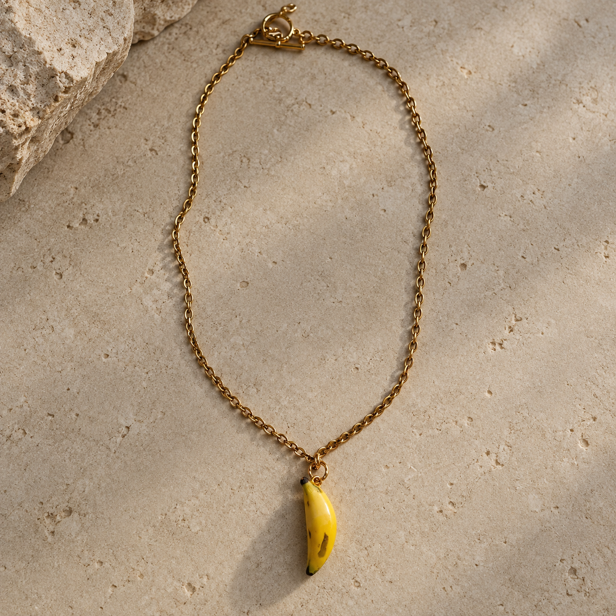 Banana Pendant Necklace