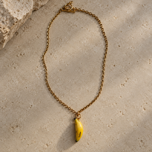 Banana Pendant Necklace