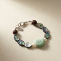 Paua Shell beaded bracelet