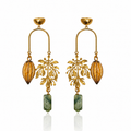 Cocoa Garden earrings