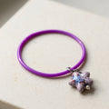 80’s Jelly Charm Bracelet ( purple )