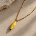 Banana Pendant Necklace