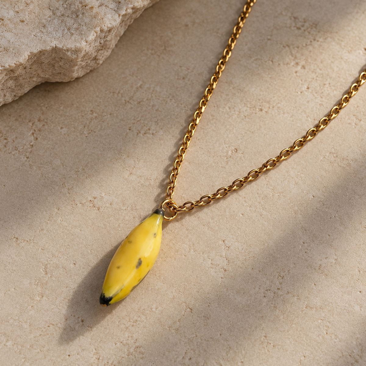 Banana Pendant Necklace