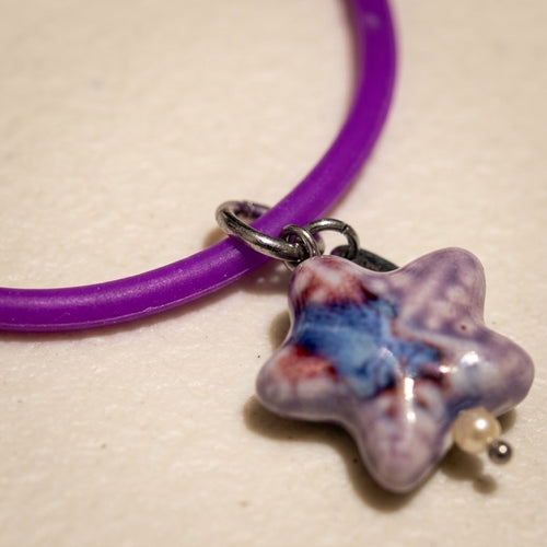 80’s Jelly Charm Bracelet ( purple )