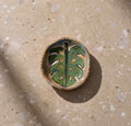 Monstera painted ring dish ( Pre order )