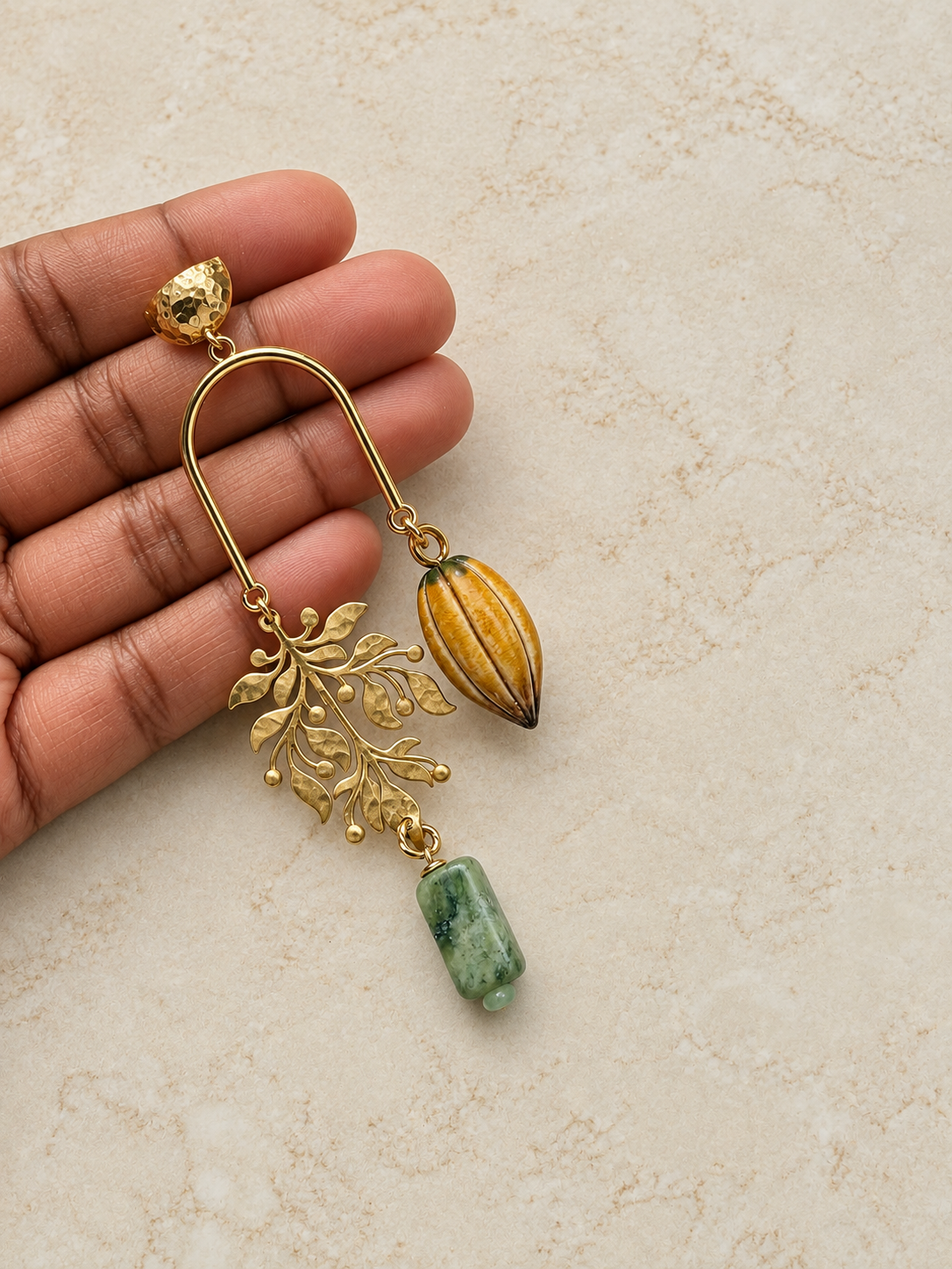 Cocoa Garden earrings
