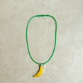 Summer Banana Charm necklace